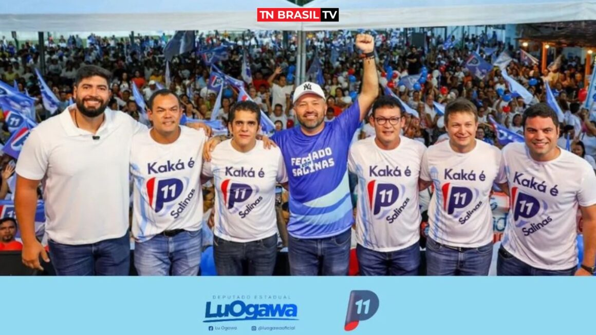 Deputado estadual Lu Ogawa, do PP, cumpre agenda política em Salinópolis