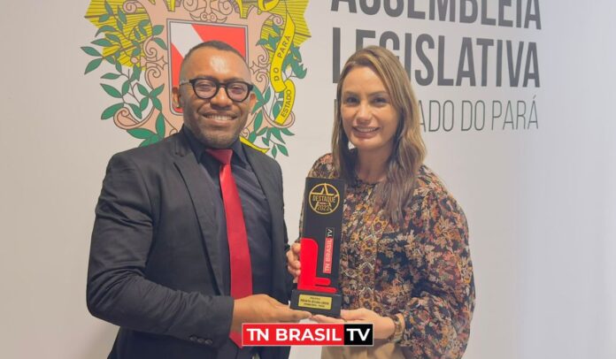 Pré-candidata à prefeitura de Primavera, Renata Sousa recebe o prêmio "Destaque TN Brasil TV 2023"