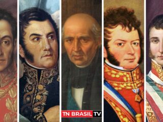 Grandes líderes no processo de independência de países americanos; e o Brasil?