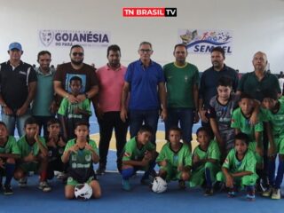 Prefeitura de Goianésia do Pará reinaugura quadra de esportes e revitalização de praça sob gestão do prefeito Pastor David