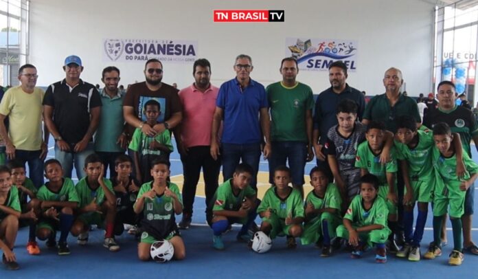 Prefeitura de Goianésia do Pará reinaugura quadra de esportes e revitalização de praça sob gestão do prefeito Pastor David