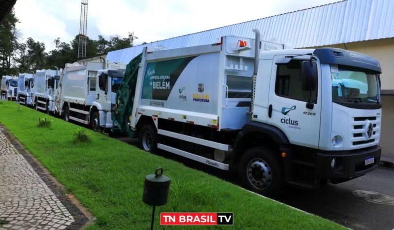 Crise do lixo em Belém: novo sistema de coleta começa a operar nesta segunda (15)
