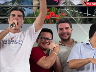 Deputado Ronie Silva cumpre agenda com o governador Helder Barbalho e o pré-candidato Wando Teixeira