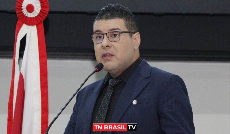 Deputado Fábio Freitas saúda a obra de derrocagem do Pedral do Lourenço