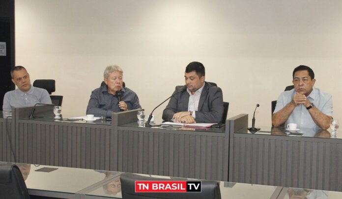 Deputado Renato Oliveira participa de reunião da Comissão de Viação, Transporte, Infraestrutura e Obras, da Alepa