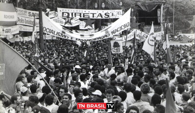 Os 40 anos das Diretas Já no Brasil