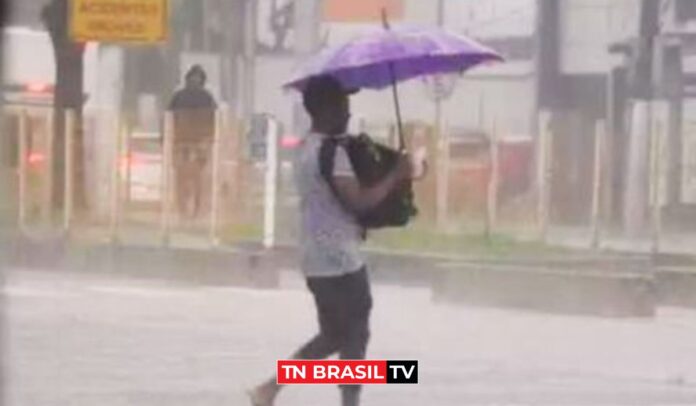 ALERTA AMARELO E LARANJA: Chuvas Intensas até sábado, segundo INMET