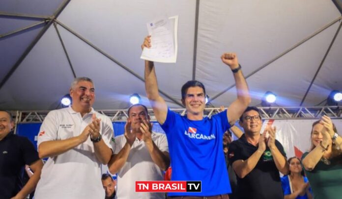 Deputado Lu Ogawa cumpre agenda em Barcarena com o governador Helder Barbalho