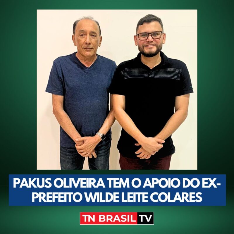 Pakus Oliveira (PSD) é pré-candidato a vereador em Mocajuba, nordeste do Pará