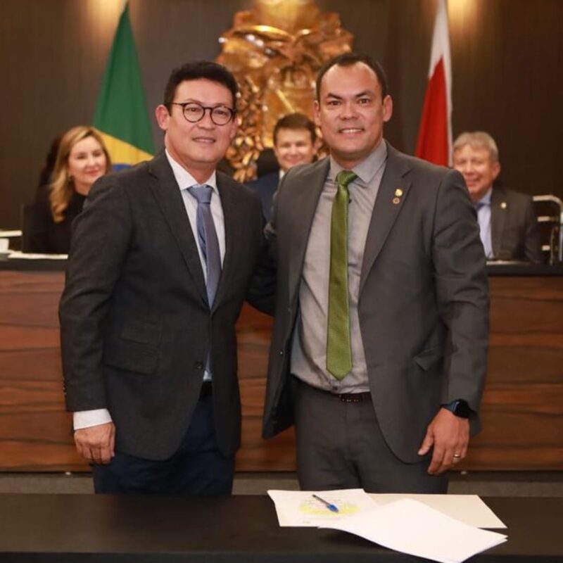 Deputado Lu Ogawa celebra inauguração de equipamentos públicos em Barcarena