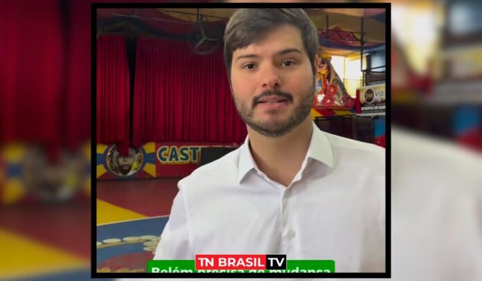 Thiago Araújo anuncia evento de lançamento da pré-candidatura a prefeito de Belém