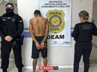 Homem que agrediu esposa grávida, na frente da filha, é preso em Belém