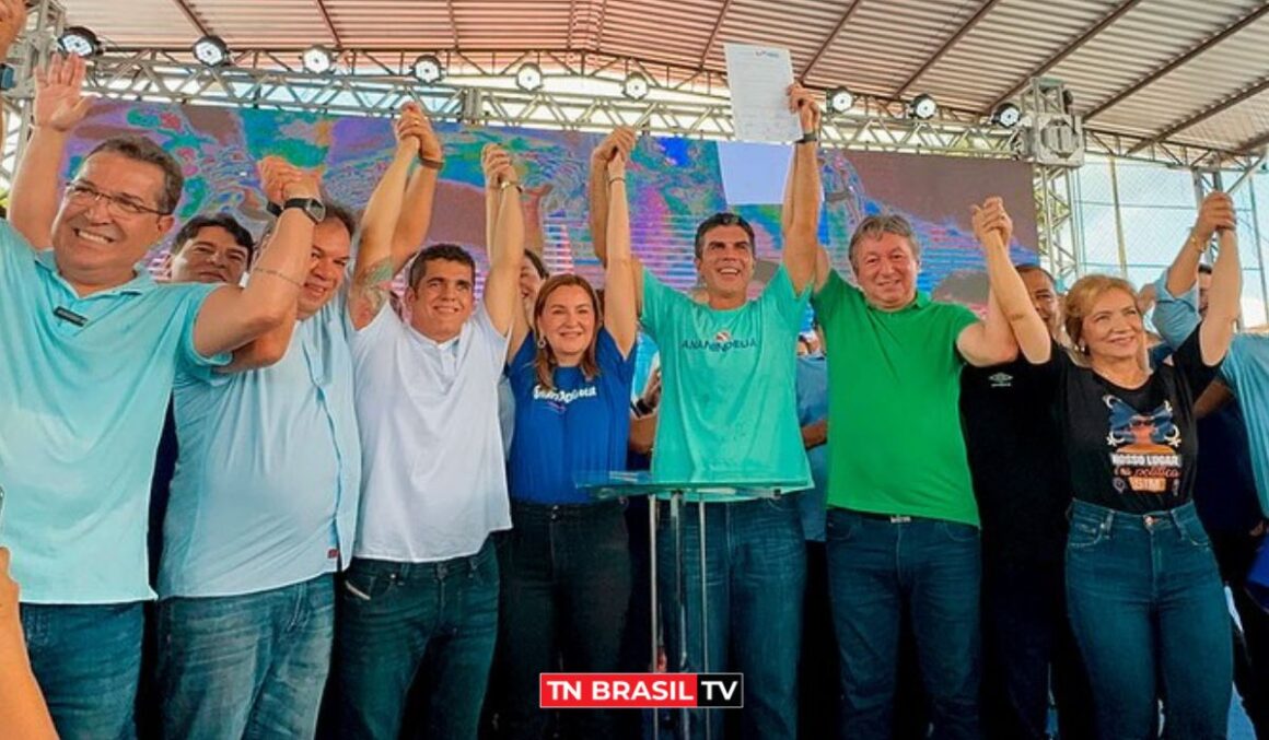 Deputado Eliel Faustino participa da assinatura da 'OS' para início das obras dos novos viadutos de Ananindeua