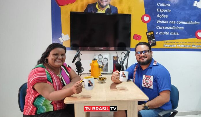 Vereador Wagner Pereira lança Podcast com entrevista emocionante da professora Luciana Santos