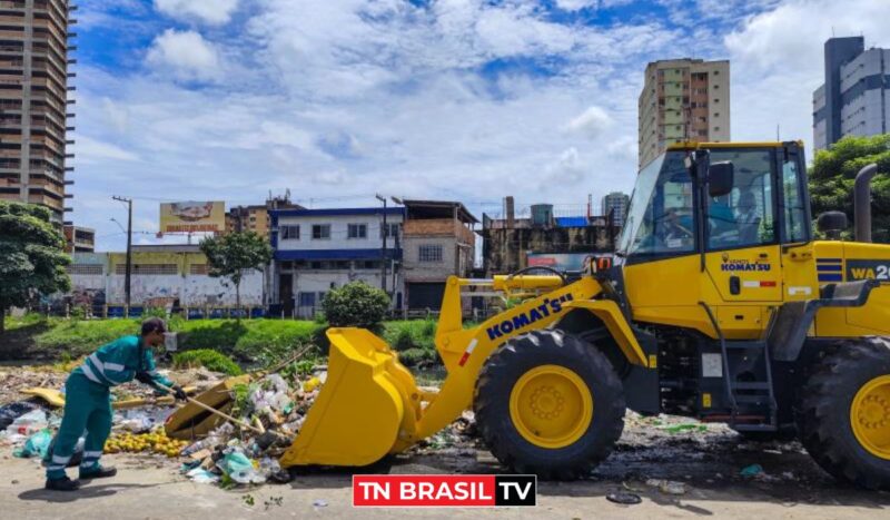 Belém: Ciclus Amazônia retira 60 mil toneladas de lixo e entulhos em 30 dias