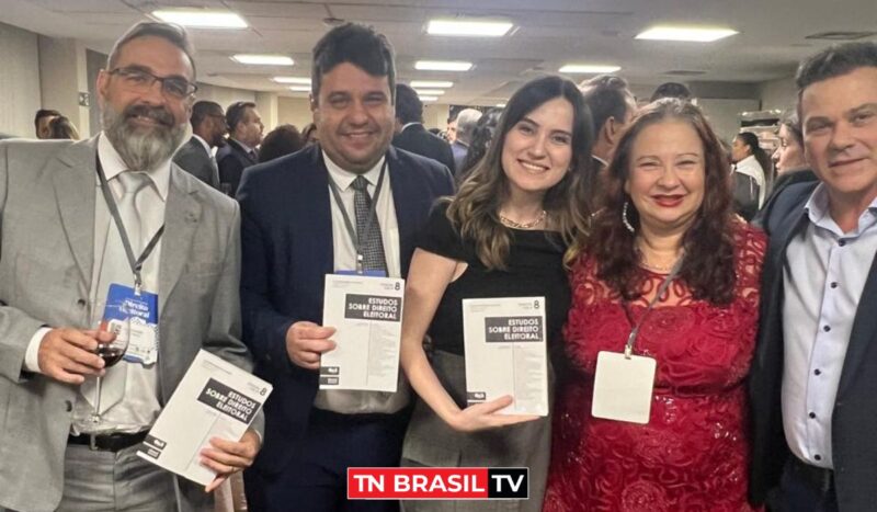 Dr. Breno Guimarães participa do lançamento do livro "Estudos sobre Direito Eleitoral" da OAB-SP