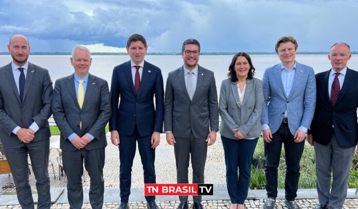 COP30 em Belém: Ronie Silva defende participação ativa das comunidades amazônicas durante encontro com parlamentares europeus