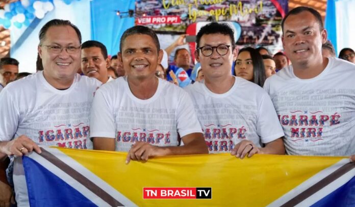 Deputado Lu Ogawa cumpre agenda política em Igarapé-Miri