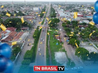 Dia de festa e inaugurações nos 36 anos do município de Tailândia