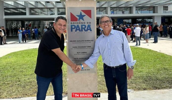 Deputado Torrinho Torres participa da inauguração do novo Pronto-Socorro em Belém: "O melhor do Brasil"