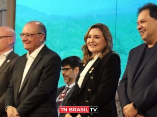 Deputado Chicão recebe vice-presidente Geraldo Alckmin em Belém para abertura da XVI Feira da Indústria do Pará (FIPA)