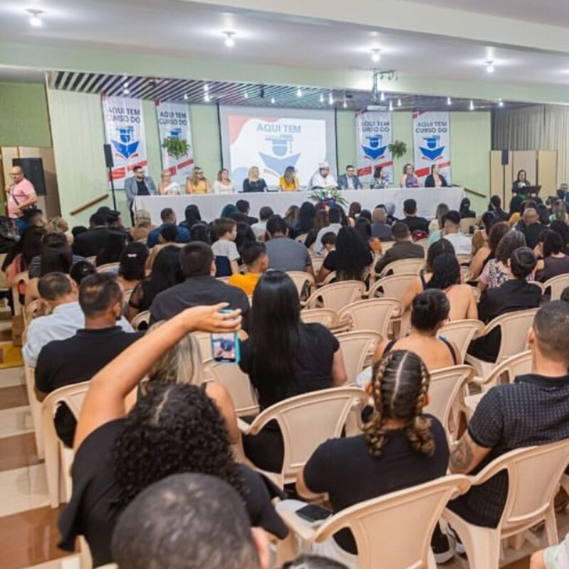 Vereador Gustavo Matos participa da cerimônia de formatura da 3º turma concluída pelo programa 'Forma Pará'