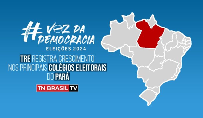 TRE registra crescimento nos principais colégios eleitorais do Pará