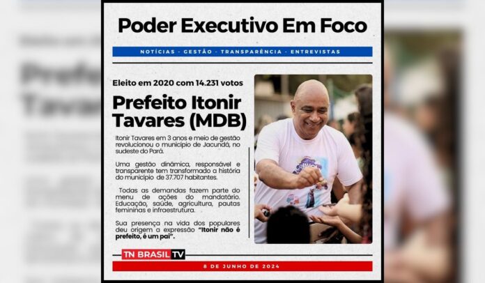 Prefeito Itonir Tavares (MDB)