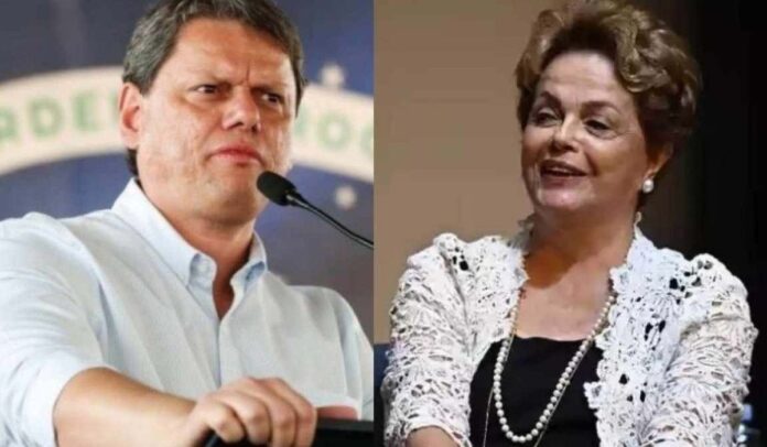 Tarcísio cita relação com Dilma: “Só tenho agradecimento”