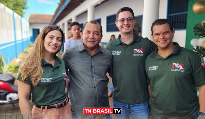 Deputado Elias Santiago celebra 1º ano da Defensoria Pública em Concórdia do Pará