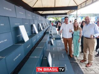 Governador Helder Barbalho anuncia compra de 1.650 antenas da Starlink para conectar escolas públicas à internet