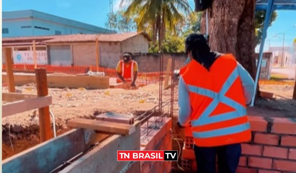 Prefeitura de Tailândia comemora avanço nas obras do novo Complexo Esportivo