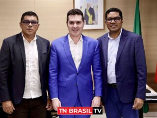 Prefeito de Ipixuna do Pará, Artemes Oliveira, discute apoios cruciais com ministro Jader Filho em Brasília