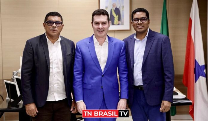 Prefeito de Ipixuna do Pará, Artemes Oliveira, discute apoios cruciais com ministro Jader Filho em Brasília