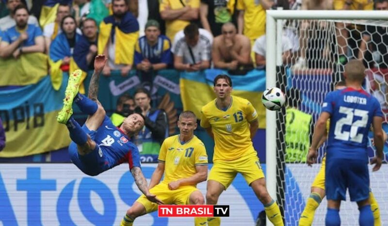 De virada, Ucrânia vence Eslovênia por 2 x 1 na Eurocopa