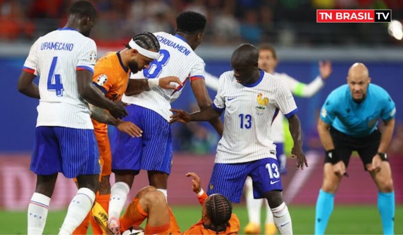 Em jogo muito disputado, França e Holanda empatam em 0x0, na Eurocopa 2024