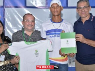 Prefeito Pastor David participa de aula inaugural do Programa EJAFIC-EPT 2024 em Goianésia do Pará