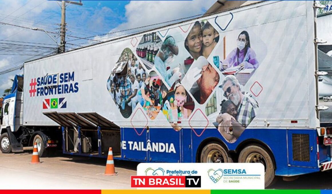 Compromisso com a saúde: Carreta da saúde atende comunidades de Tailândia