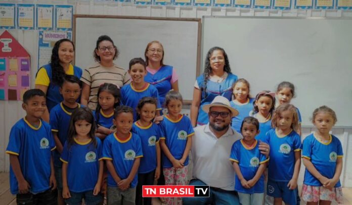 Vereador Professor Wagner: Projeto de distribuição de uniformes em escolas rurais ganha destaque em Ponta de Pedras