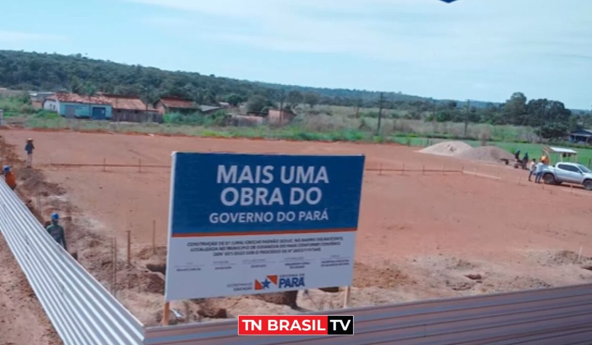 Nova creche no bairro Sol Nascente promete beneficiar famílias em Goianésia do Pará