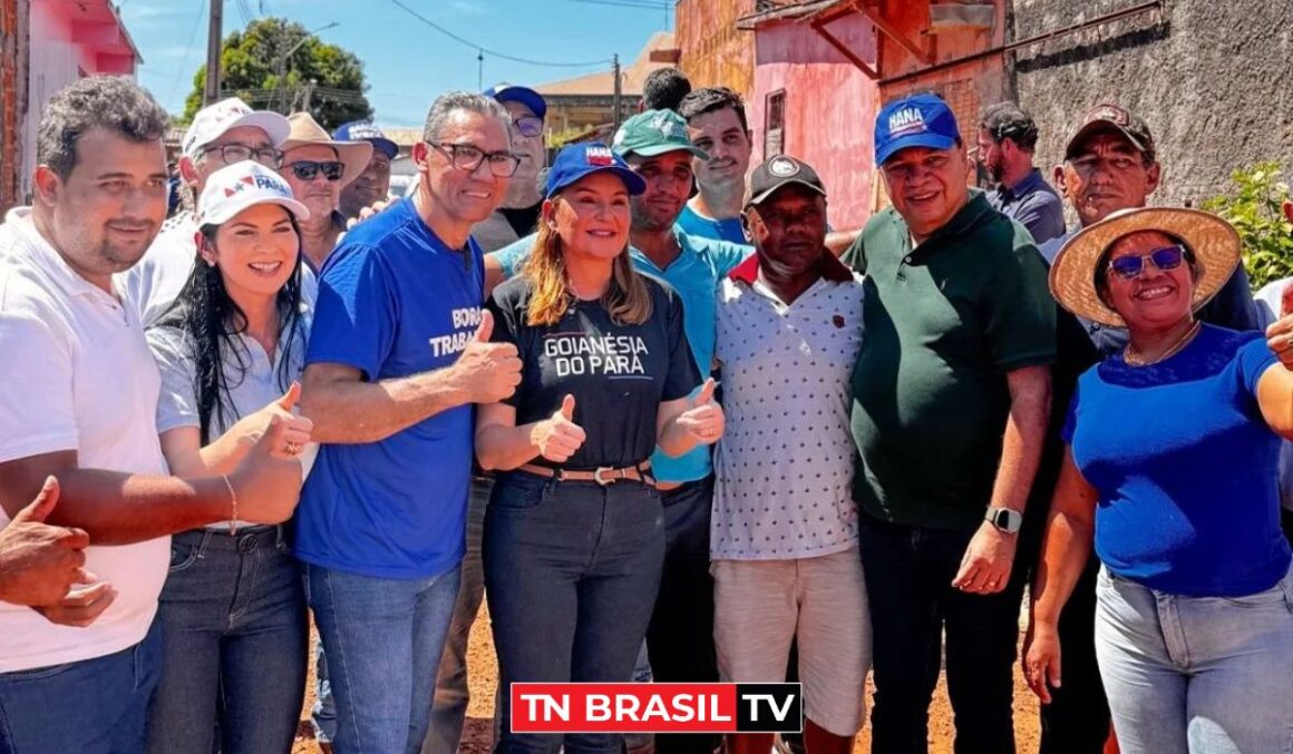 Deputada Diana Belo em agenda no município de Goianésia do Pará. Foto: AP