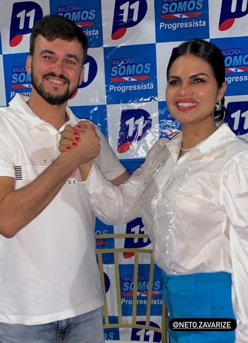 Bruna Sousa apoia Neto Zavarize para prefeito / Foto: AP