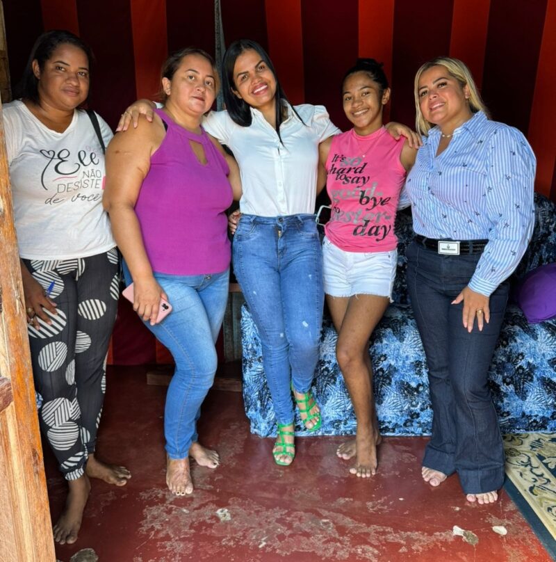 Bruna Sousa, uma mulher que deseja representar outras mulheres no parlamento em Goianésia do Pará / Foto: AP