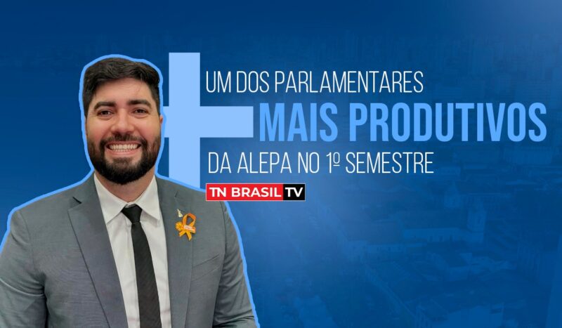 Adriano Coelho (PDT) um dos parlamentares mais produtivos da Alepa no 1º Semestre