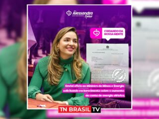 Deputada federal Alessandra Haber (MDB) cobra esclarecimentos sobre aumento na conta de energia