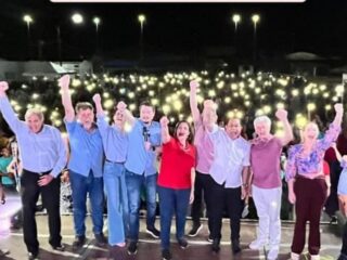 Lançamento da pré-candidatura de Dirceu Ten Caten (PT) reúne multidão em Marabá