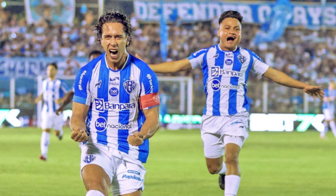 Paysandu derrota Ceará e sobe na classificação da Série B