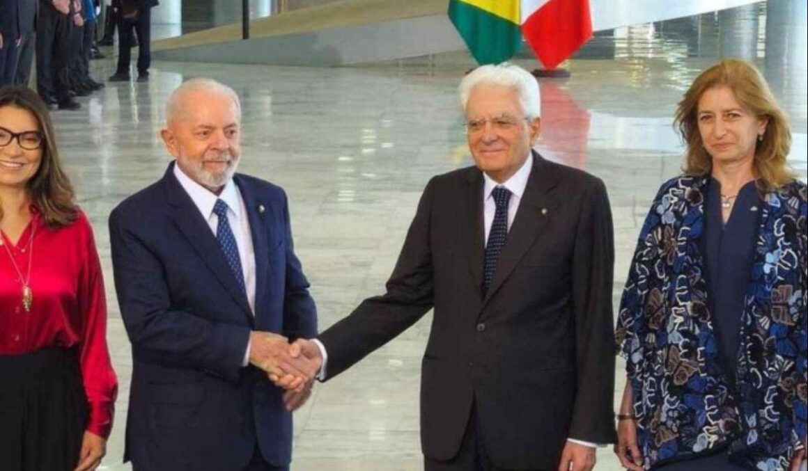 Lula recebe presidente da Itália nos 150 anos da imigração italiana ao Brasil
