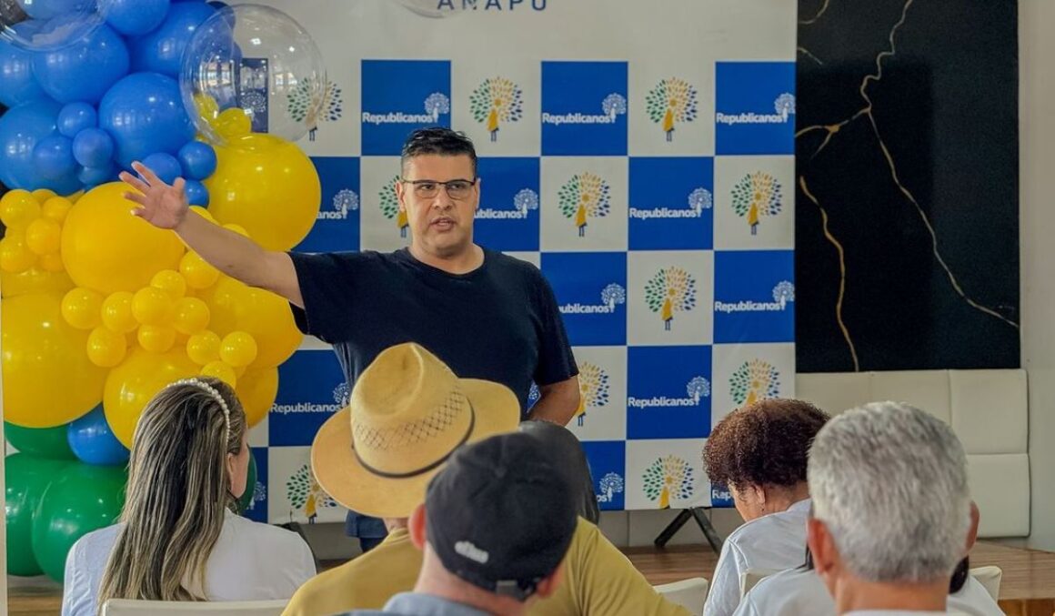 Deputado estadual Fábio Freitas alinha estratégias com pré-candidatos do Republicanos em Anapu