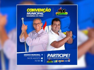 Convenção municipal do MDB em Goianésia do Pará oficializa pré-candidaturas de Pastor David e Welliton Urbano